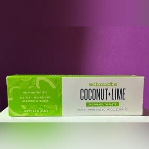 Schmidt's Coconut + Lime Tooth + Mouth Paste - 🍀🍀